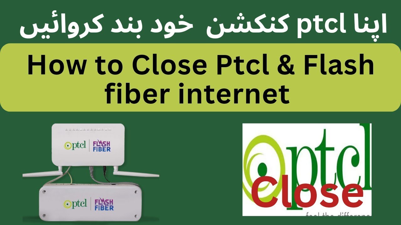 How To Close Ptcl ADSL \ VDSL & Flash Fiber internet Services 🇵🇰🇵🇰🇵🇰