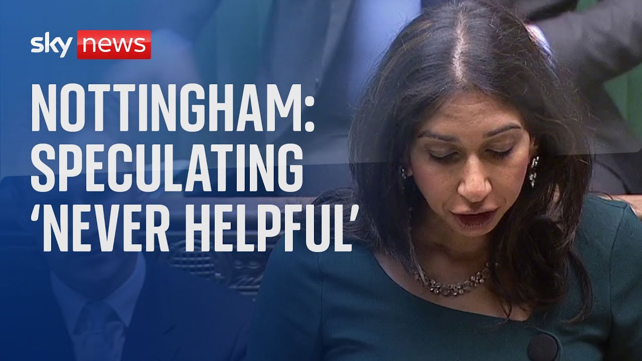 Nottingham attacks: Speculating 'never helpful' - Home Secretary