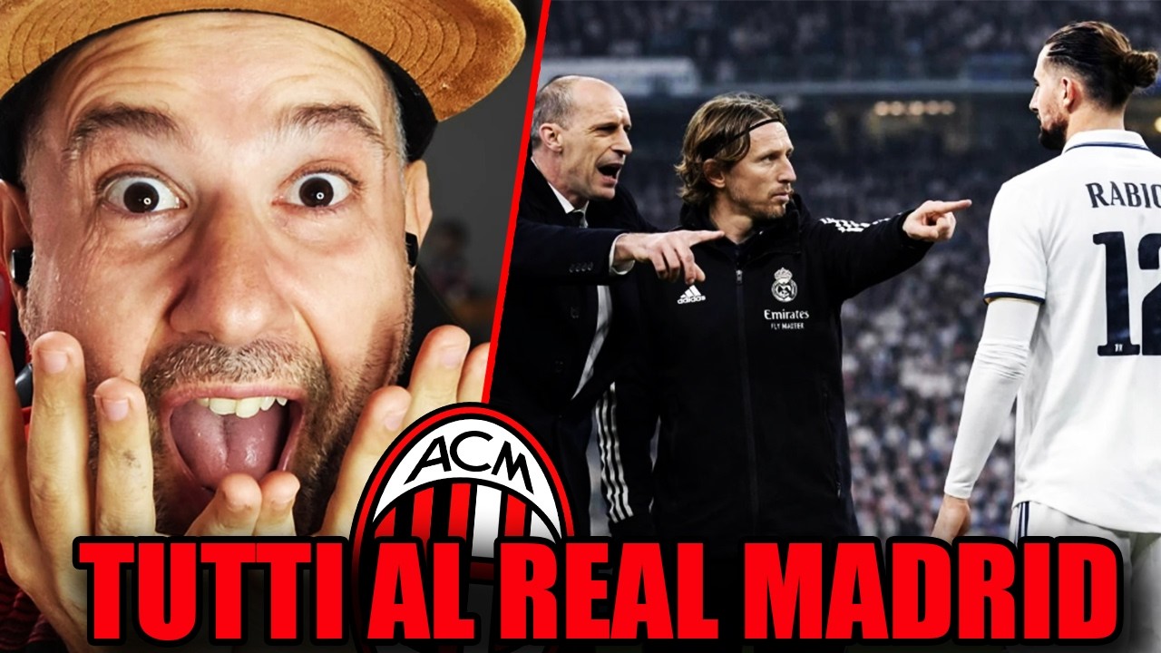 EHHHHHHH VABBÈ!!!!! TUTTI AL REAL MADRID!! || News Milan 