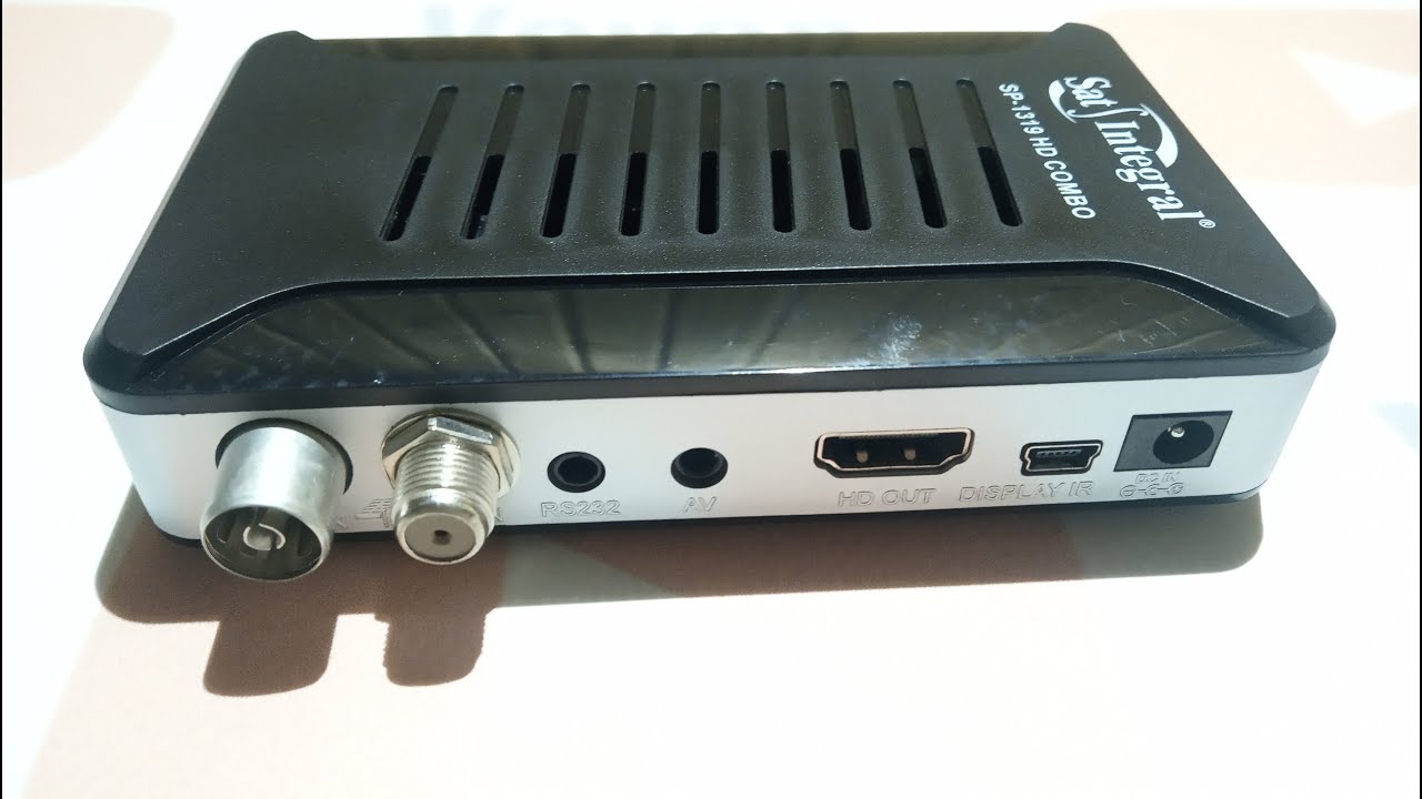 Новинка! Распаковка спутникового приёмника Sat Integral SP-1319 HD COMBO
