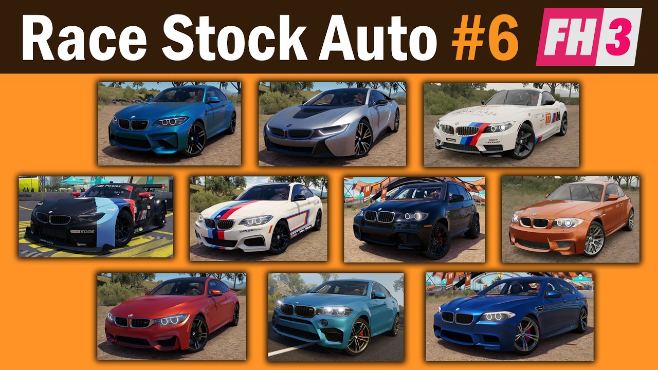 Forza Horizon 3 - Race Stock Auto #6