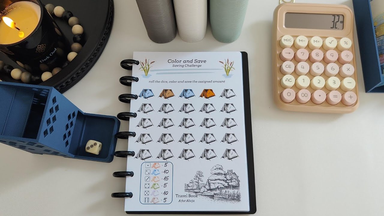 Travel Book Savings | LONG TERM SAVINGS CHALLENGES CASH STUFFING | Save 2k Binder