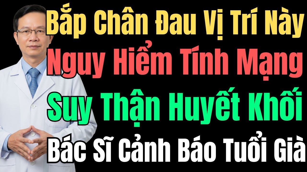 Bắp Chân Đau Nhức Và Tê Lạnh: Cảnh Báo Suy Thận, Huyết Khối Ở Người Cao Tuổi