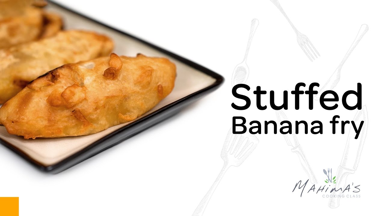 Stuffed Banana Fry | തേങ്ങ നിറച്ച പഴം പൊരി