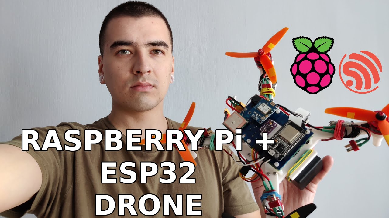 Дрон из Raspberry PI + ESP32 (или мои первые шаги в робототехнике)
