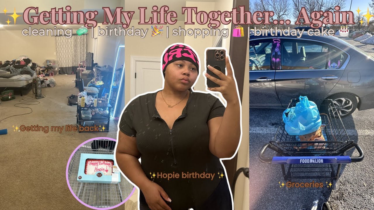 🤍 Spend the Day Getting My Life Together | cleaning | grocery | birthday vibes ✨