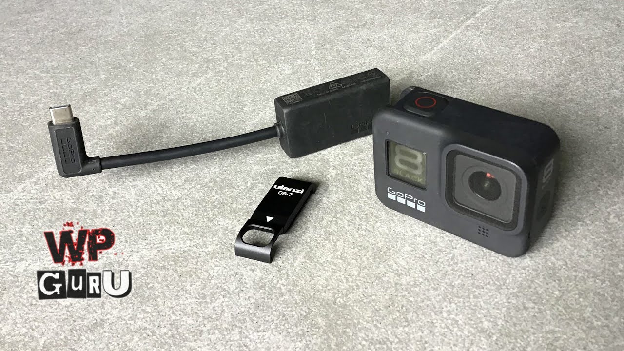 Using the GoPro Audio Adapter with the HERO 8 camera - ULANZI G8-7 Door