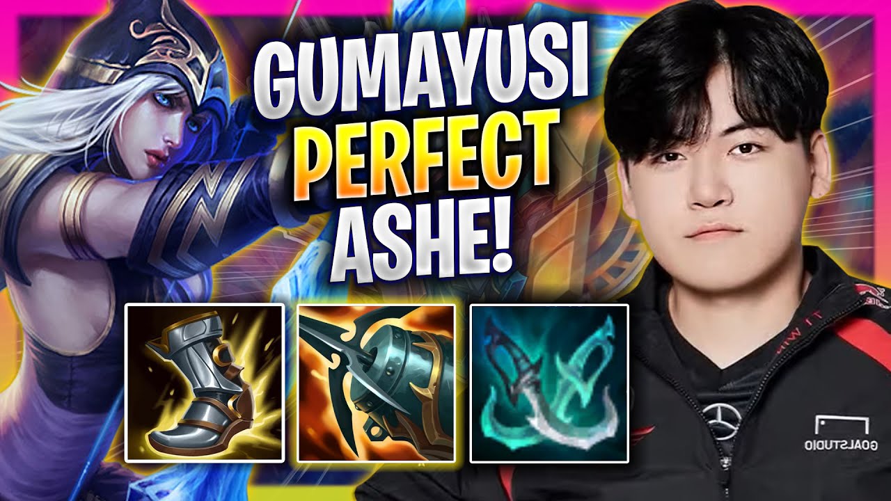 GUMAYUSI PERFECT GAME WITH ASHE! - T1 Gumayusi Plays Ashe ADC vs Jhin! | Season 2024