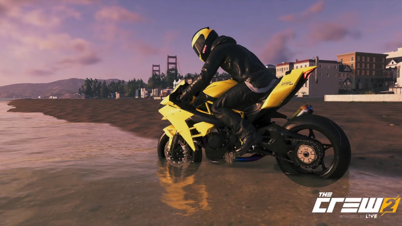 CREW 2 is one of the best Offline open world motorcycle games now! East to West Coast PS5 Free Roam!