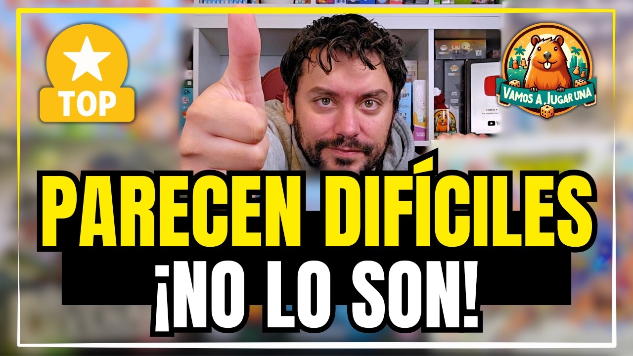 10 JUEGOS DE MESA QUE PARECEN DIF&Iacute;CILES&hellip; PERO NO LO SON