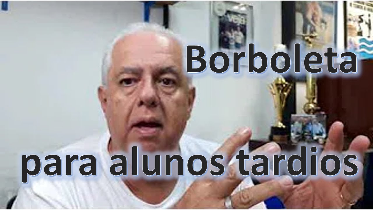 Natação: o nado Borboleta para alunos adultos tardios