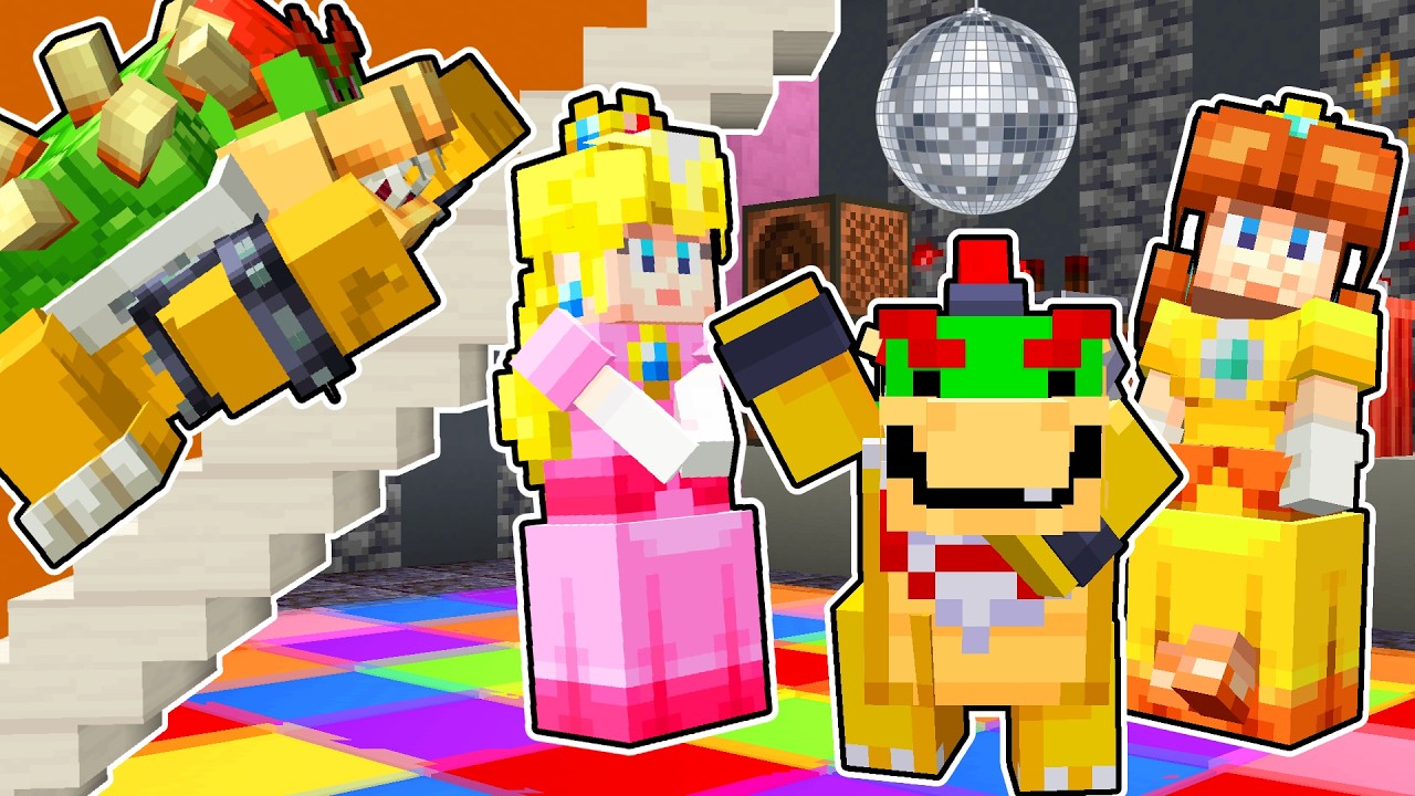 Minecraft Nintendo Fun House | Bowser Jr's SECRET Night Club! [20]