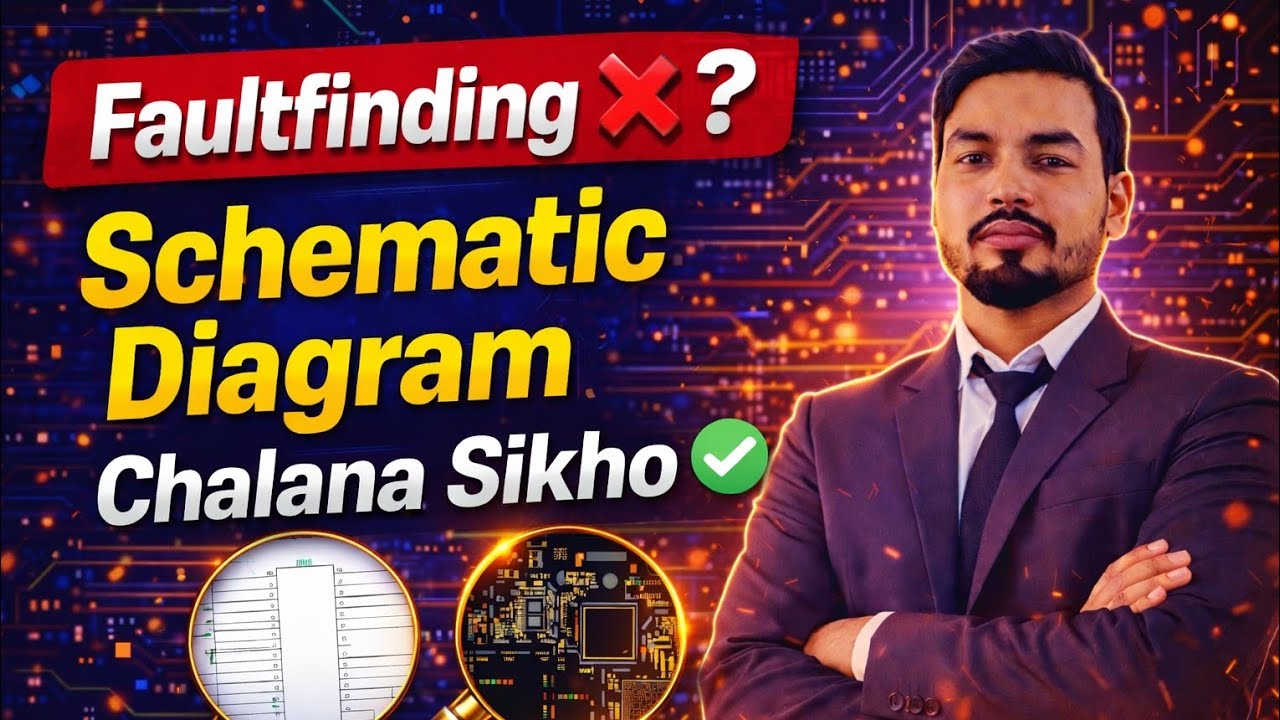 Faultfinding Nahi Aata? ❌. Schematic Diagram Chalana Sikho ✅|Smart Mobile Solution 
