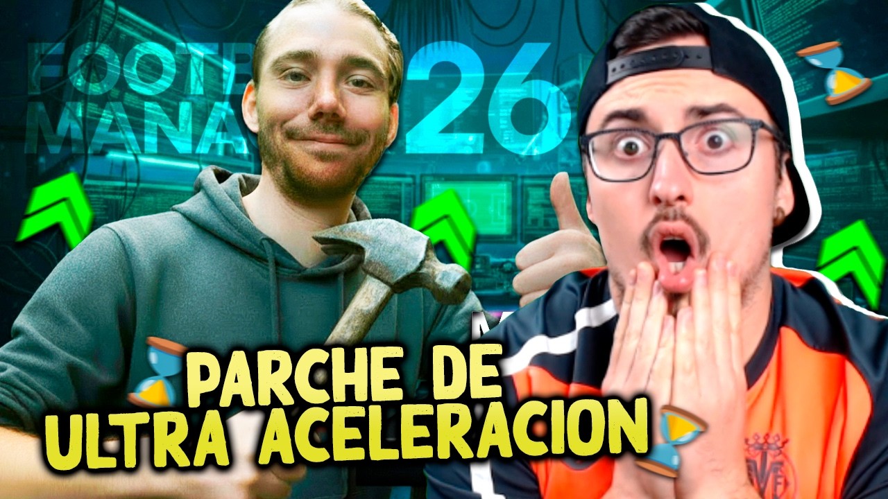 ACELERA tu FM 26 con este SUPER PARCHE BRUTAL | Tutorial MOD Football Manager 26