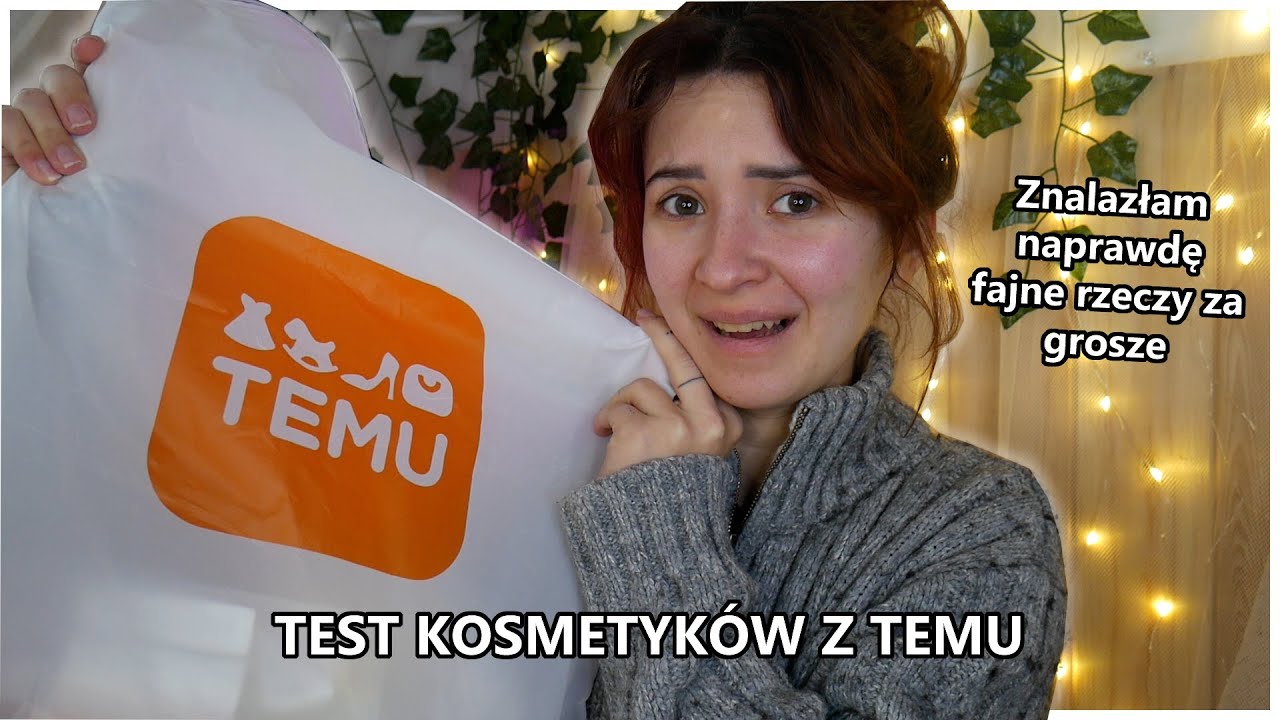KUPIŁAM KOSMETYKI Z TEMU I PRZETESTOWAŁAM, CZY SĄ WARTE SWOJEJ CENY 😱