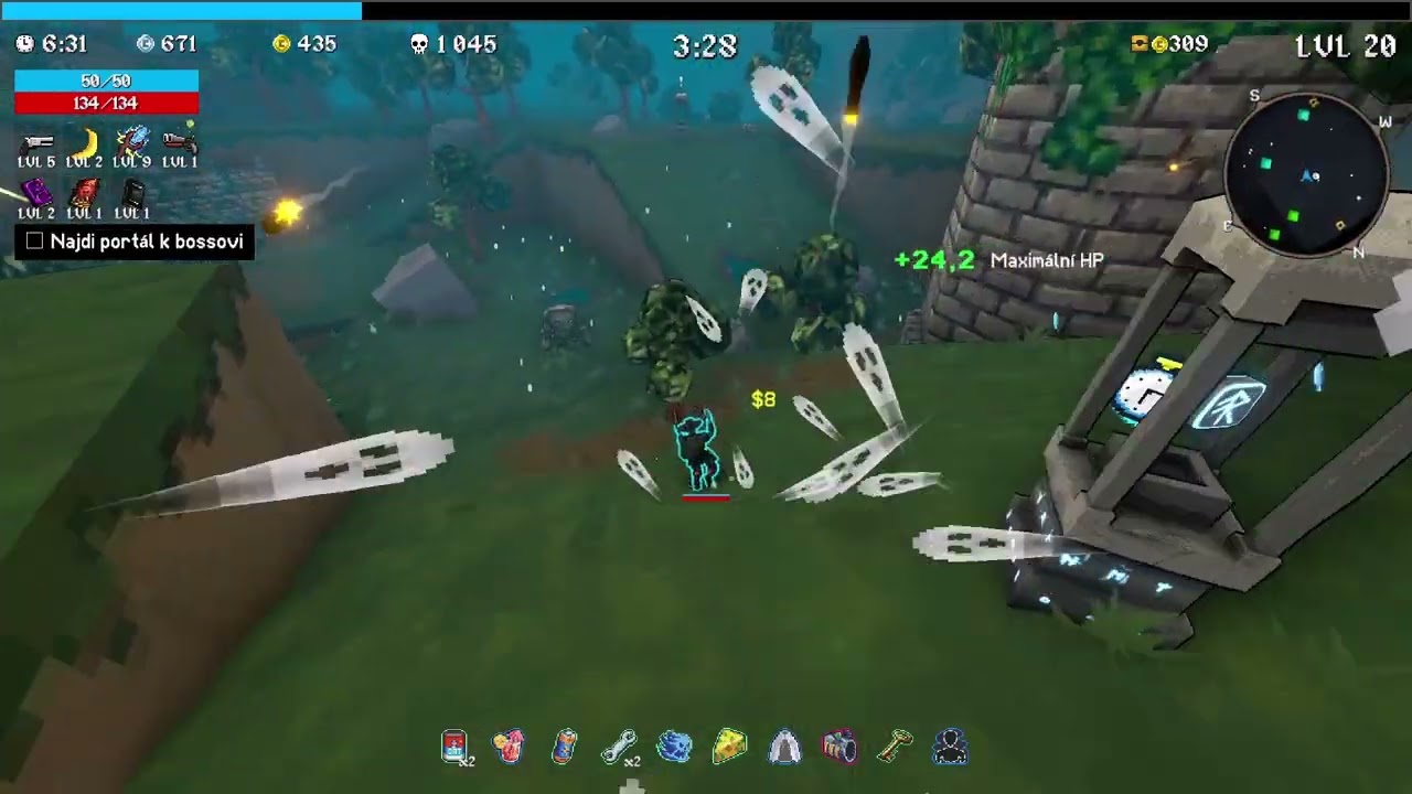 [Megabonk] Ep. 18 Cl4nk's challenges part 8 (NO COMMENTARY)