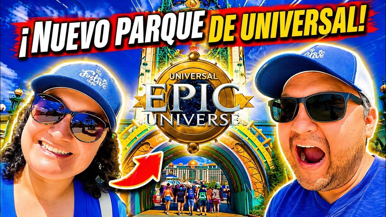 ✨¡NUESTRA PRIMERA VEZ en el NUEVO PARQUE EPIC UNIVERSE! 🎢 UNIVERSAL ORLANDO🌎