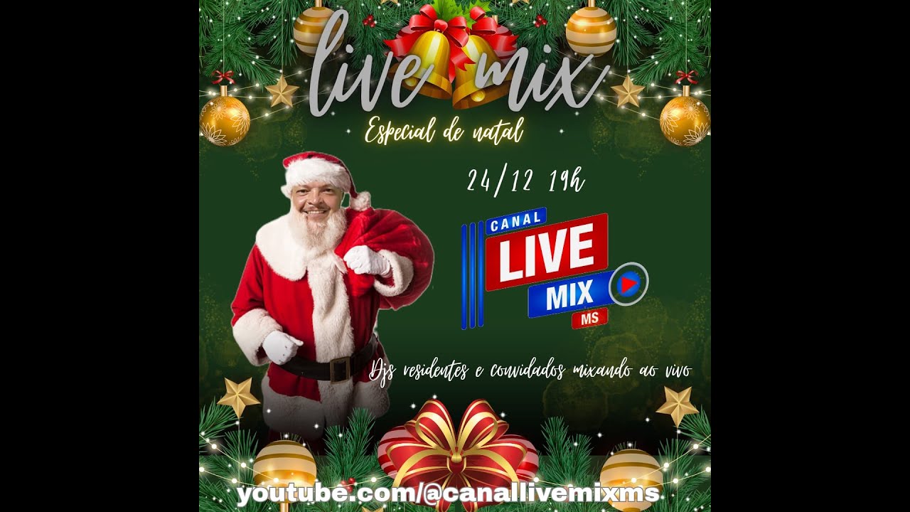 LIVE MIX ESPECIAL DE NATAL 24-12-25 COM WASHINGTON LUIZ E CONVIDADOS