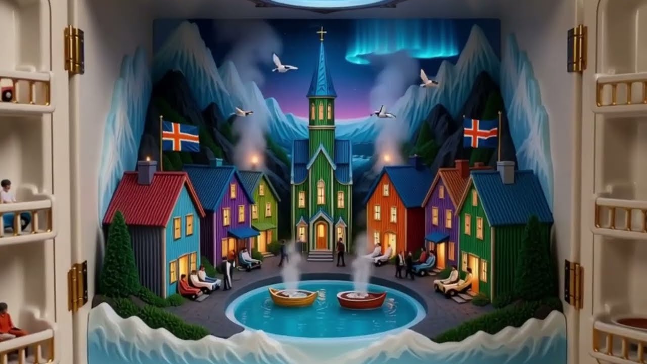 👉 ASMR: What Is Hidden in the Old Box? The Countries of the World Are Locked Insid