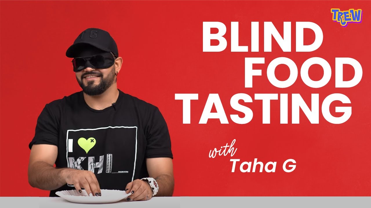 Can Taha G Guess Pakistan’s Favorite Snacks? 🎤🍿 | Blind Food Challenge | TREW