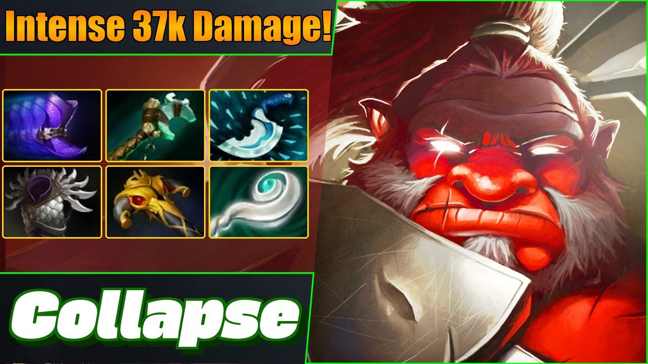 Collapse Axe Off Lane 🛡️ Mad 37k Damage! Dota 2 DotaPulse Highlight Gameplay