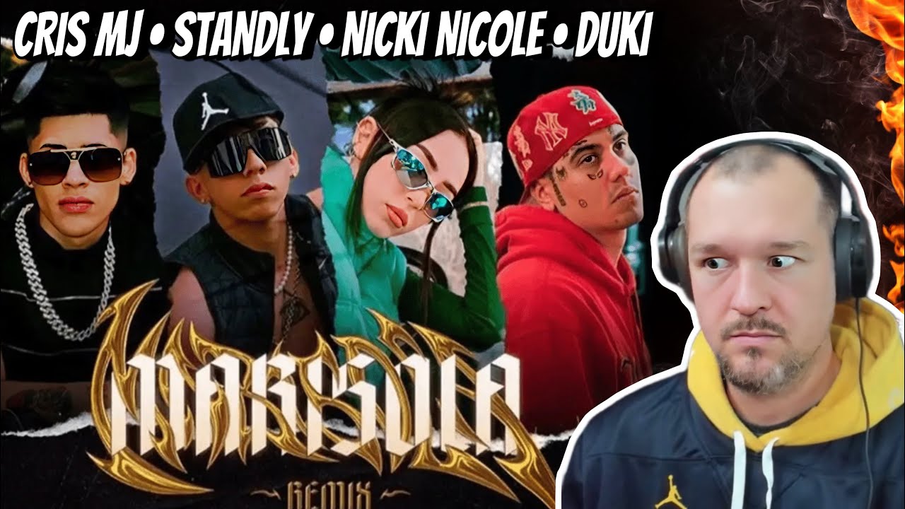 WHO IS SHE?? | MARISOLA REMIX - CRIS MJ x STANDLY x NICKI NICOLE x DUKI x STARS MUSIC CHILE | REACTN
