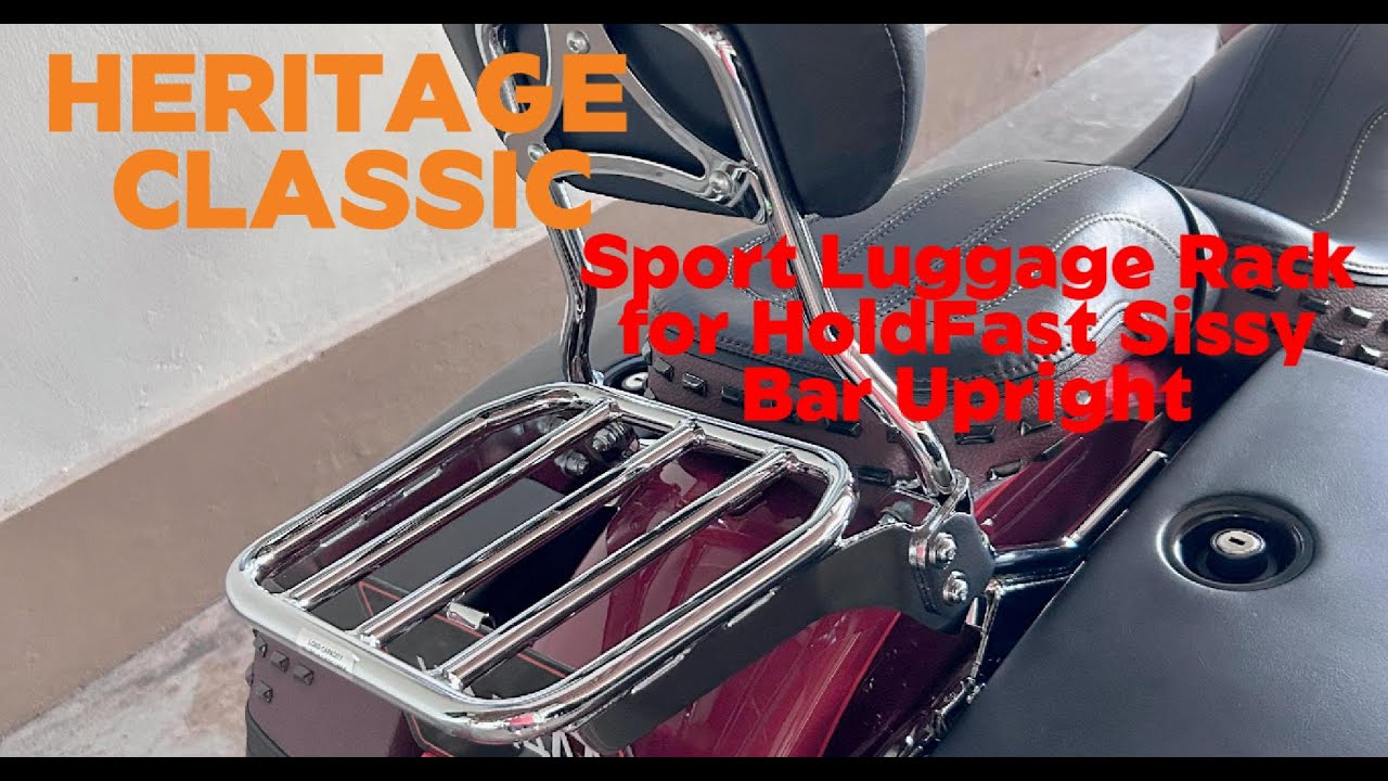 Heritage Classic 114 Luggage Rack Installation
