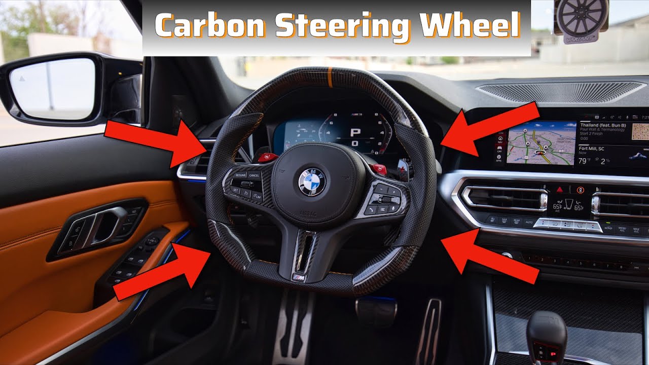 Carismo Design Carbon Steering Wheel / G8X cars