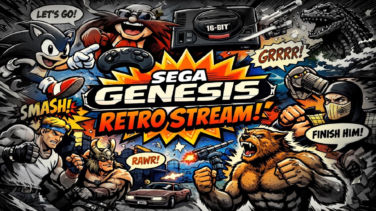 SEGA Genesis Zombies Ate My Neighbors! Вітаємо Олега в прямому етері!