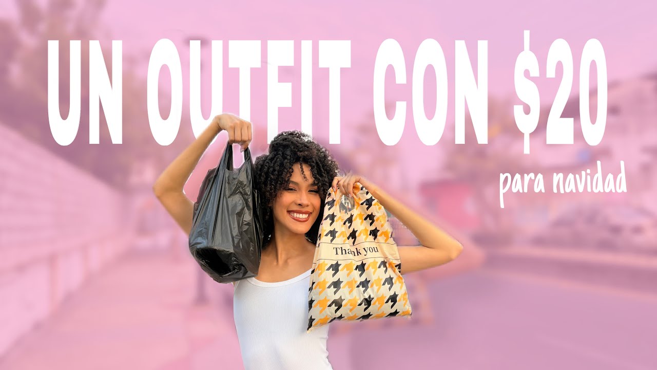 compré ropa para navidad y solo gasté $20 | V2