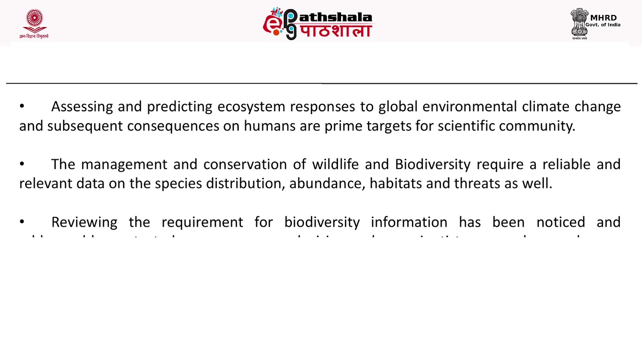 Application of Geospatial Technology in Biodiversity Studies