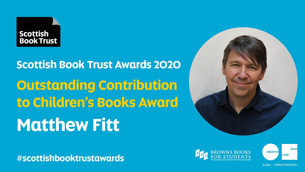 Matthew Fitt Wins Award for Outstanding Contribution to Children's Books