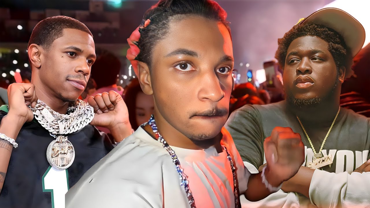 D Lou Gets On Stage With A Boogie & Cash Cobain 😱🔥