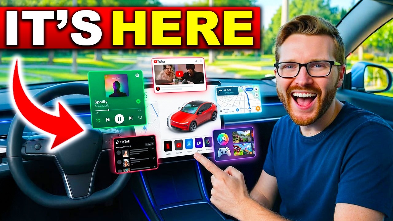 Tesla's NEW Update Brings Insane Features!