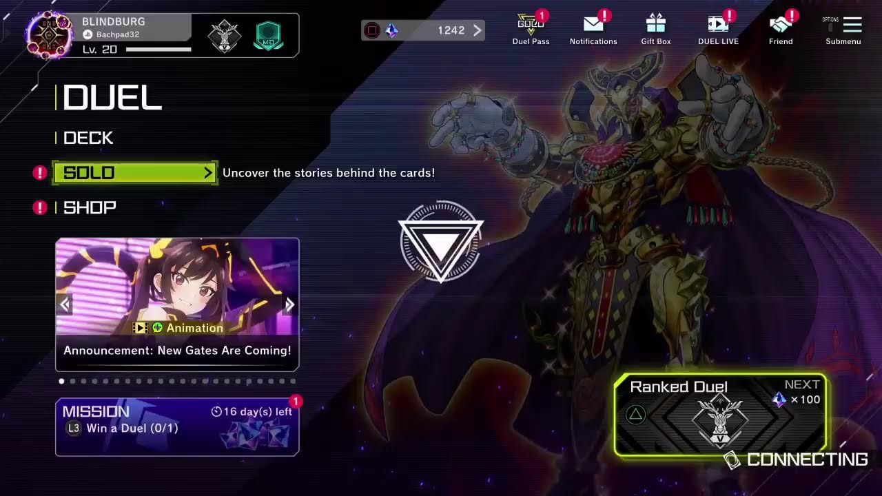 Master Duel story mode ;)....