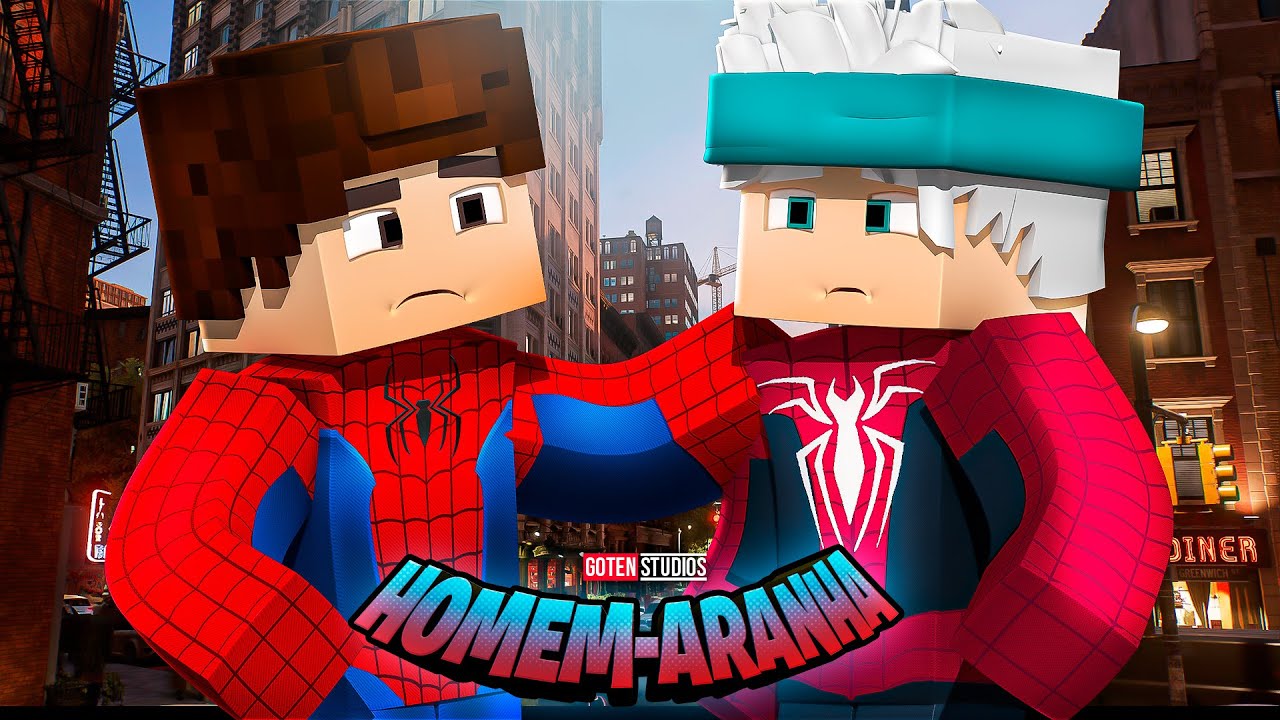 MENINO ARANHA - O ARANHAVERSO #06 | Minecraft