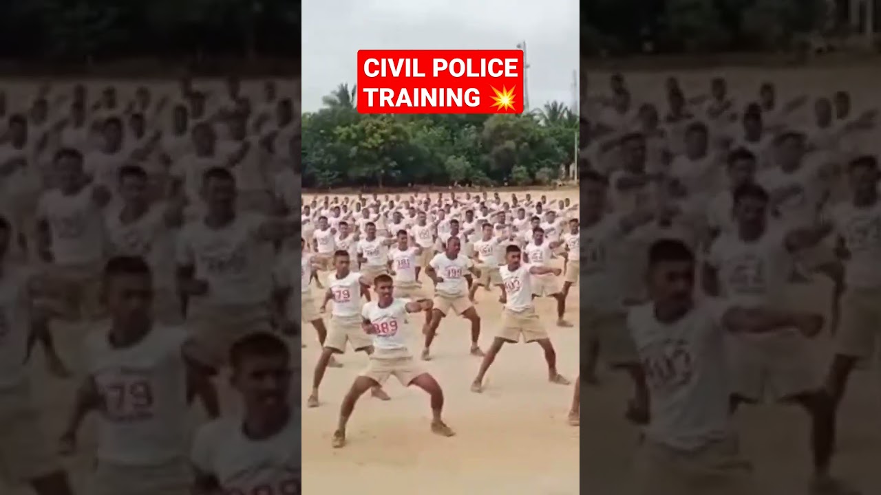 Karnataka Police Constable Training Video 💥 #ksp #pc #psi #fda #sda