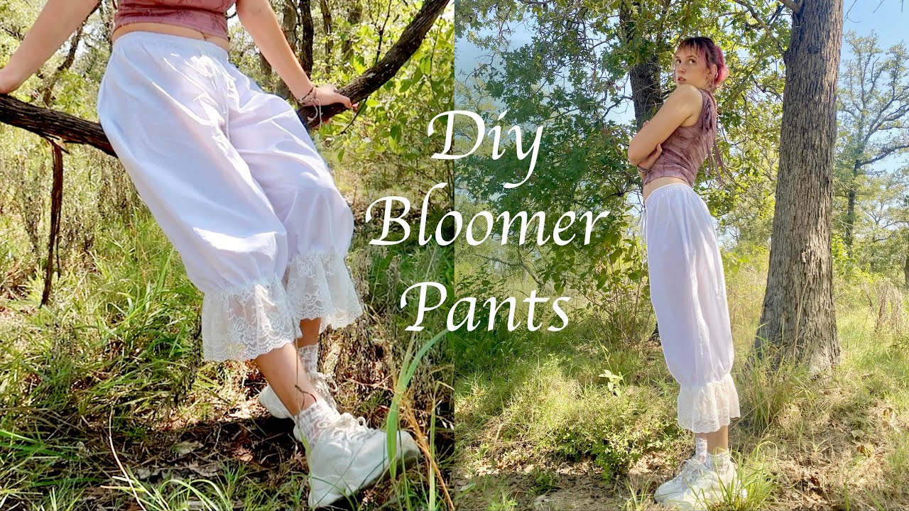 DIY Bloomer Pants | Beginner Friendly Tutorial | Pattern Available | (fun and easy 1 day project!!)