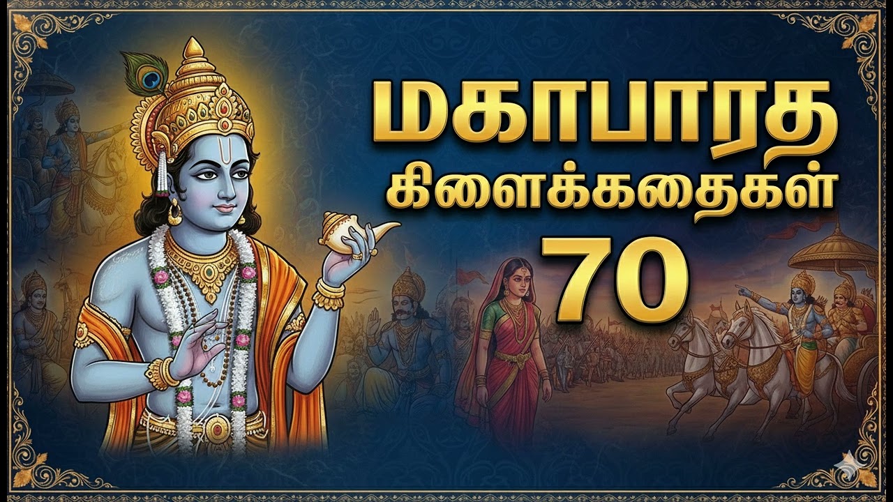 மகாபாரதம் - 70 அரிய கிளைக்கதைகள் | Complete Mahabharatham Stories in Tamil (Audiobook)