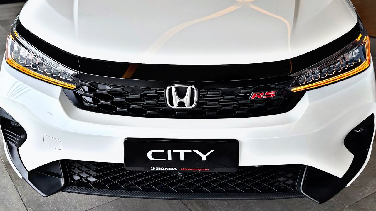 Новая Honda City RS 1.5L 2026 года | Дизайн экстерьера и интерьера | Видеообзор в 4K
