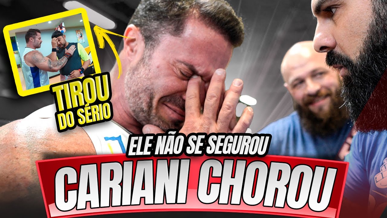COACH RUBENS PASSOU DO LIMITE NA BRINCADEIRA - CARIANI NÃO SUPORTOU