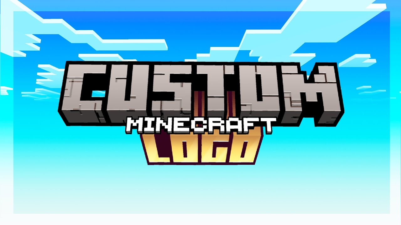 Create ANY Professional Minecraft Logo for Free! Easy Blockbench Tutorial