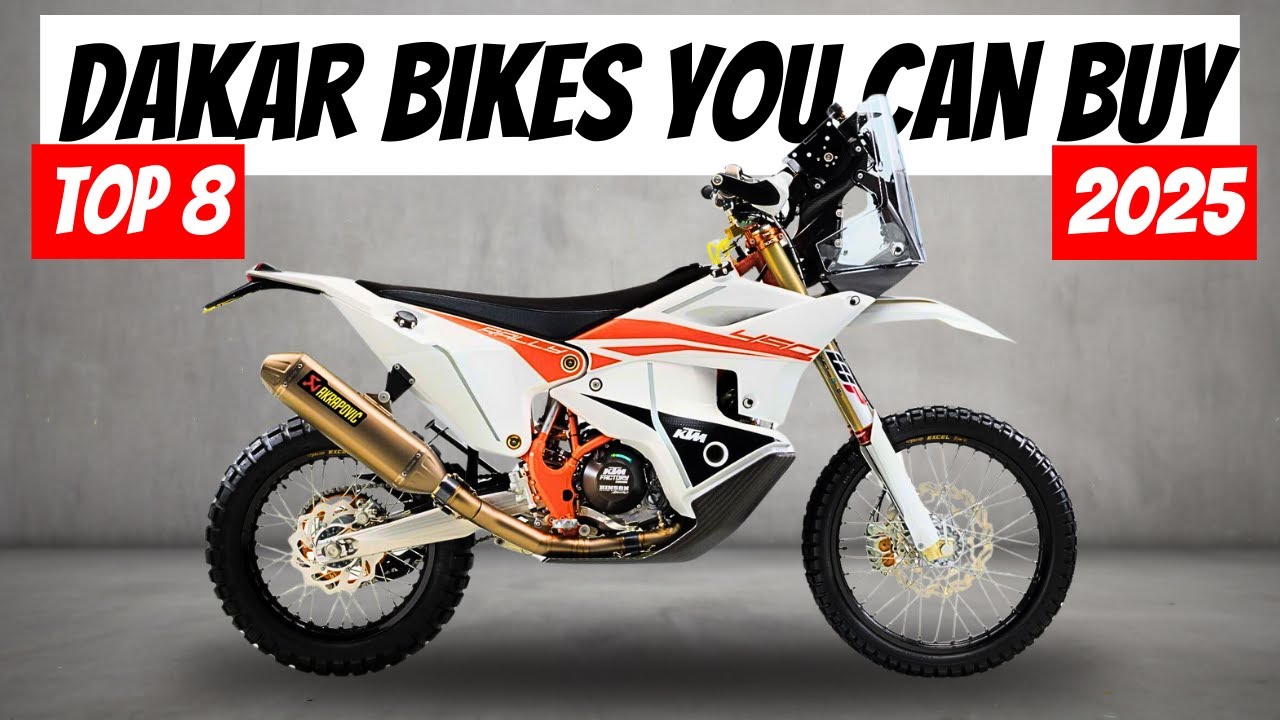 8 DAKAR Rally Bikes You Can Buy Today