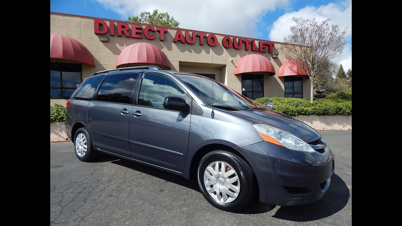 2007 Toyota Sienna LE 8 passenger Minivan walk around/overview video review!