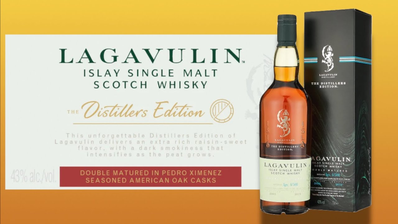 Lagavulin Distillers Edition Islay Single Malt Scotch Whisky
