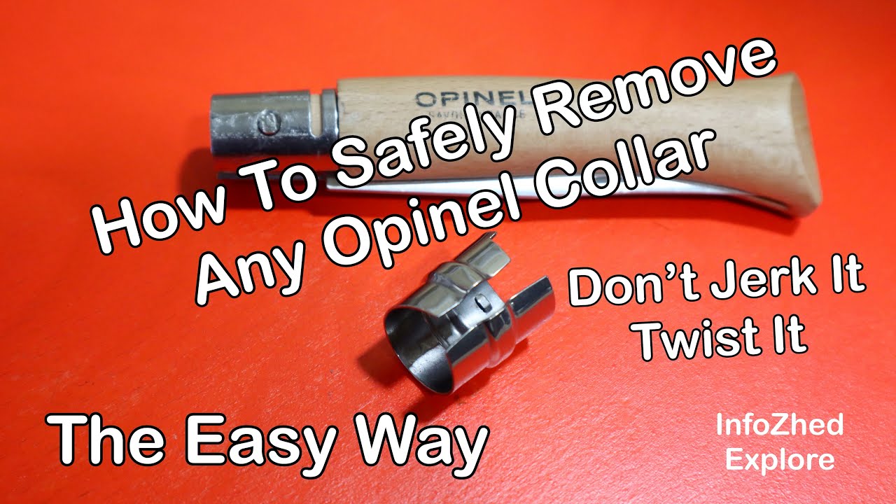 How to remove an Opinel Collar