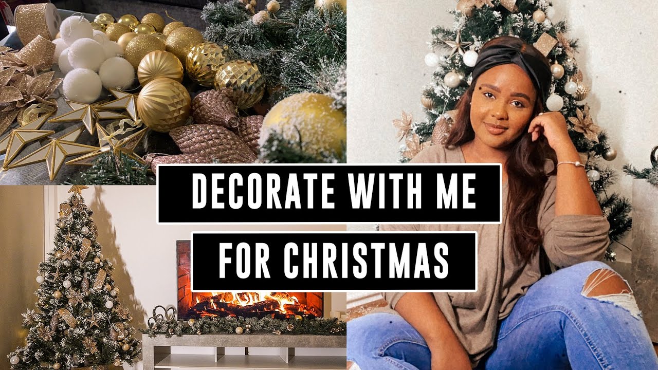 DECORATE WITH ME FOR CHRISTMAS 2020 | Vlogmas | Bethel Brown
