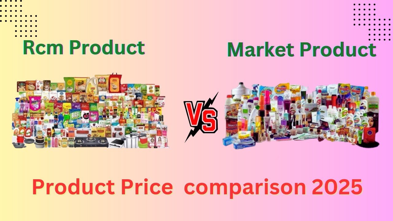 Rcm Product VS Market Product 🔥 Price Comparison 2024 🔥 G R Rcm