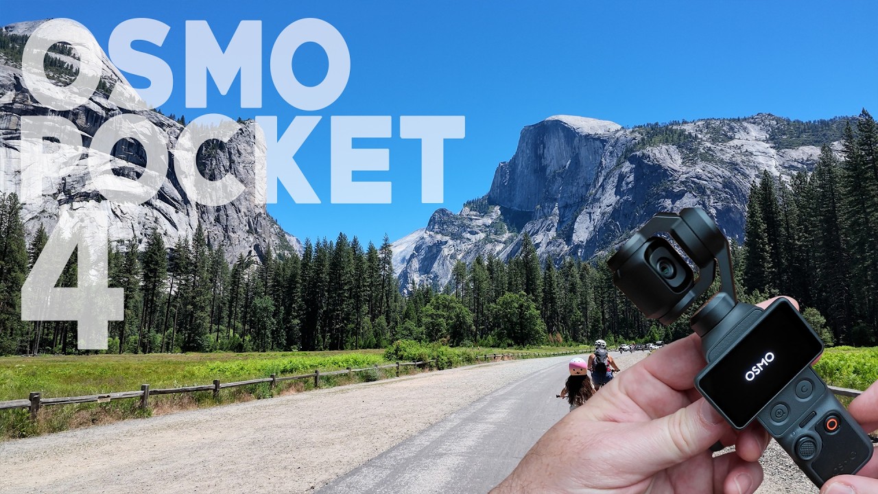 DJI Osmo Pocket 4: Yosemite Field Test