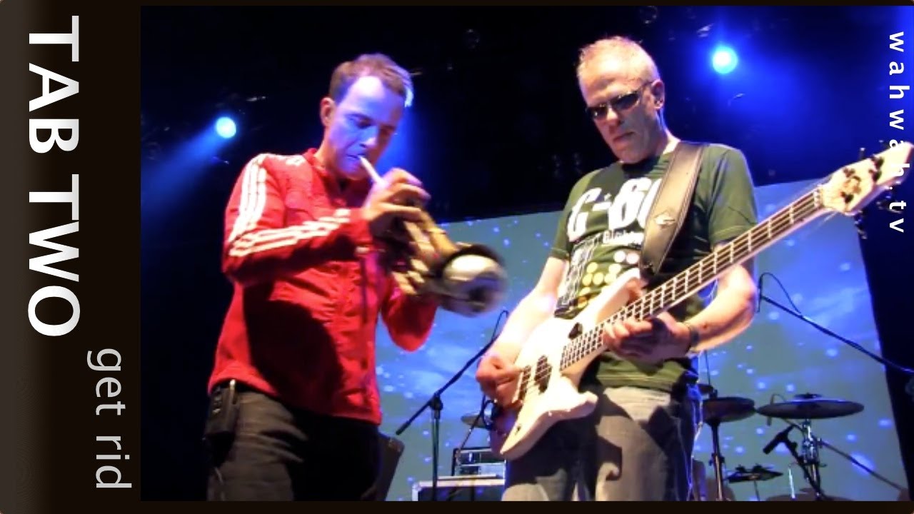 TAB TWO - get rid - live 2012 (Hellmut Hattler & Joo Kraus @ hells 60s birthday party!)